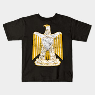 Egypt // Vintage Faded Style Flag Design Kids T-Shirt